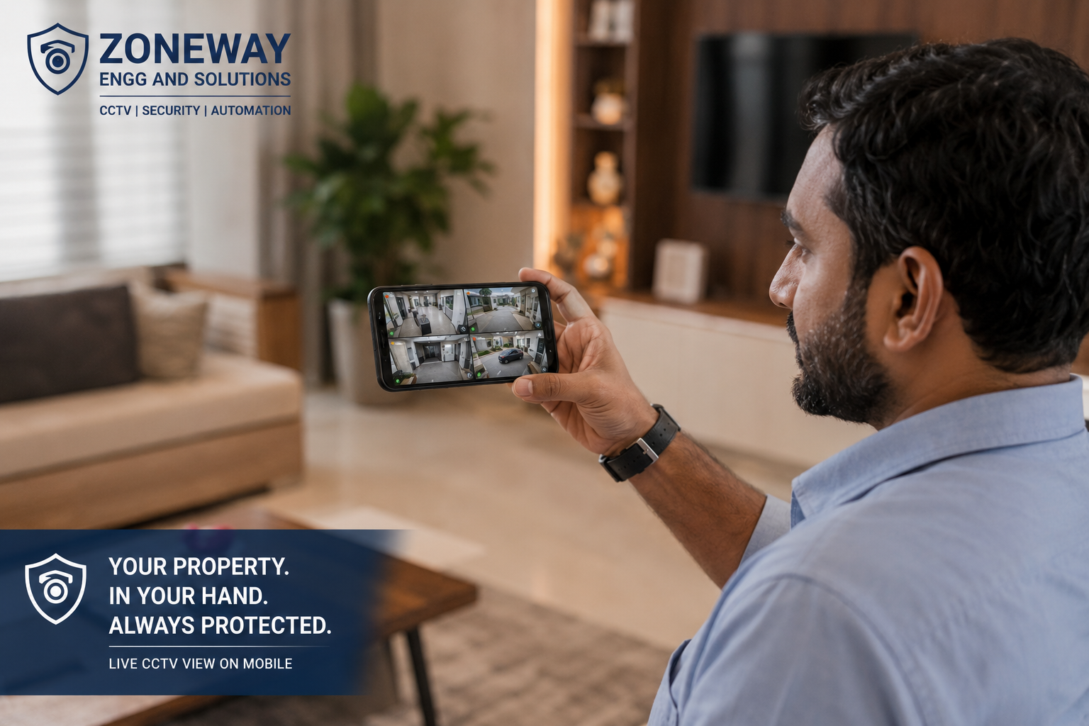 CCTV mobile monitoring