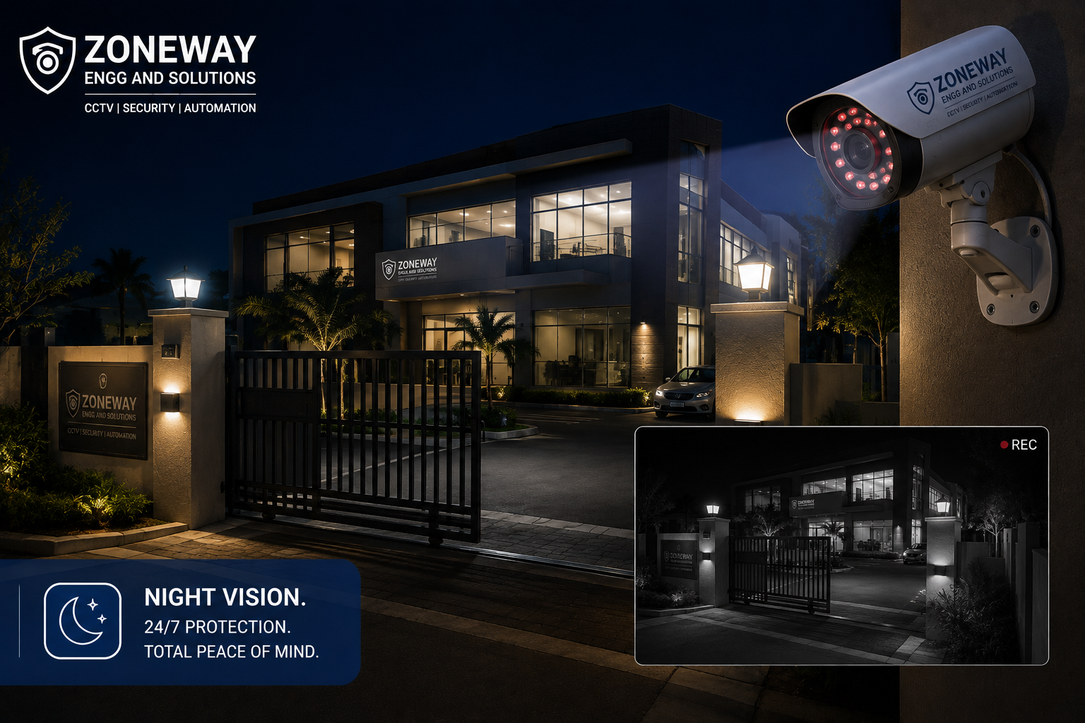 CCTV night vision