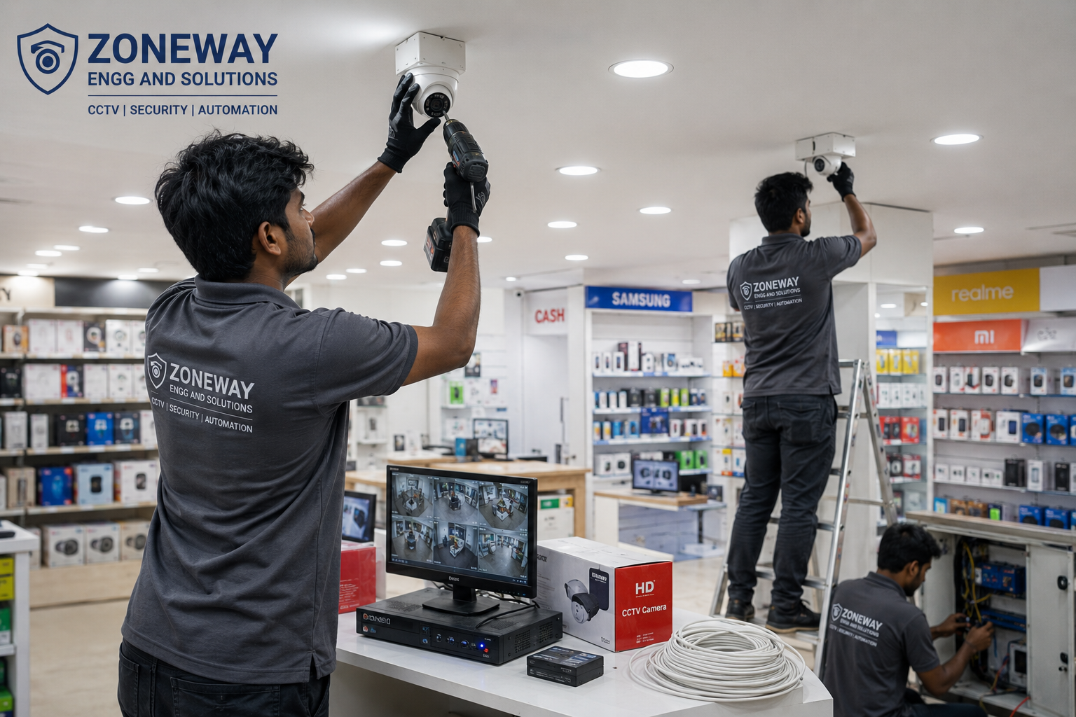 CCTV business installation