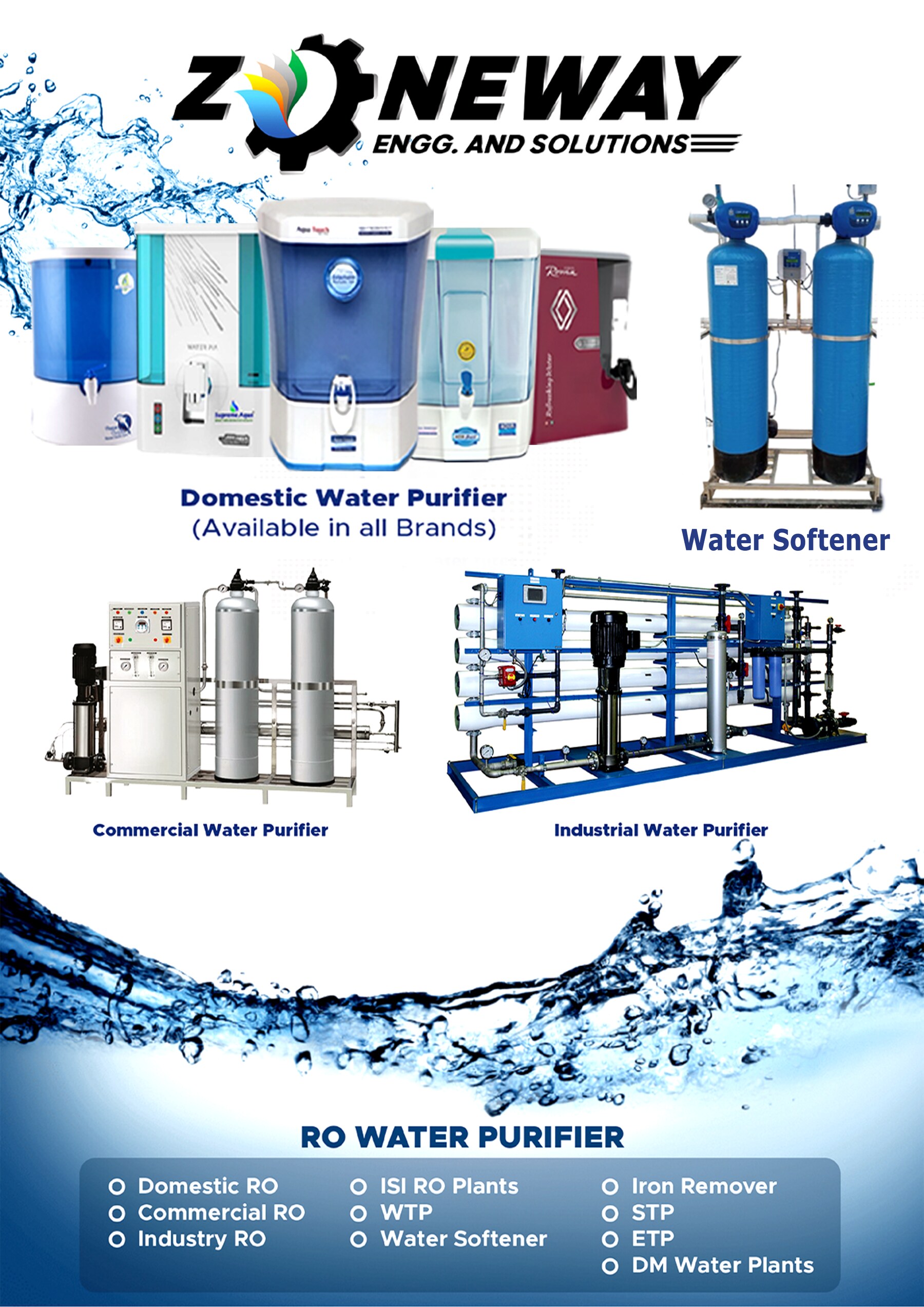 ZONEWAY RO water purification catalog